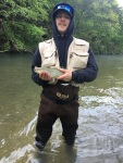 Christopher with Trout