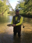 Tymon with Trout